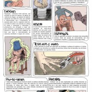 Ilustrador recria técnicas de tortura utilizadas pela ditadura militar